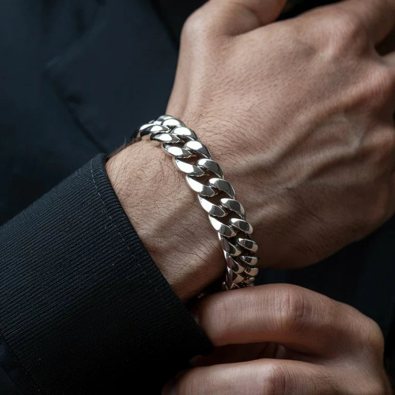 Sterling Silver Bracelets for Men and Women