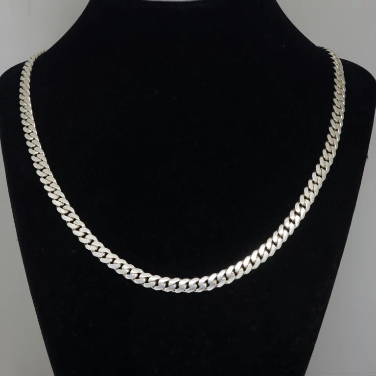 6mm silver chain